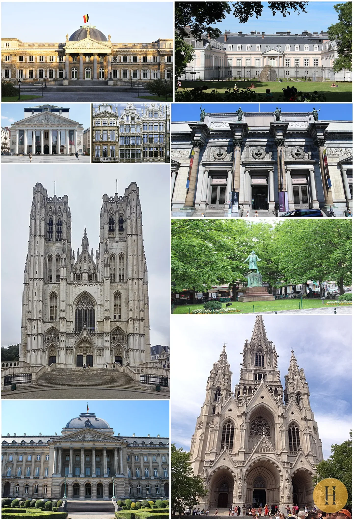 Vista de Bruselas, guía de viaje de HotelsCasa