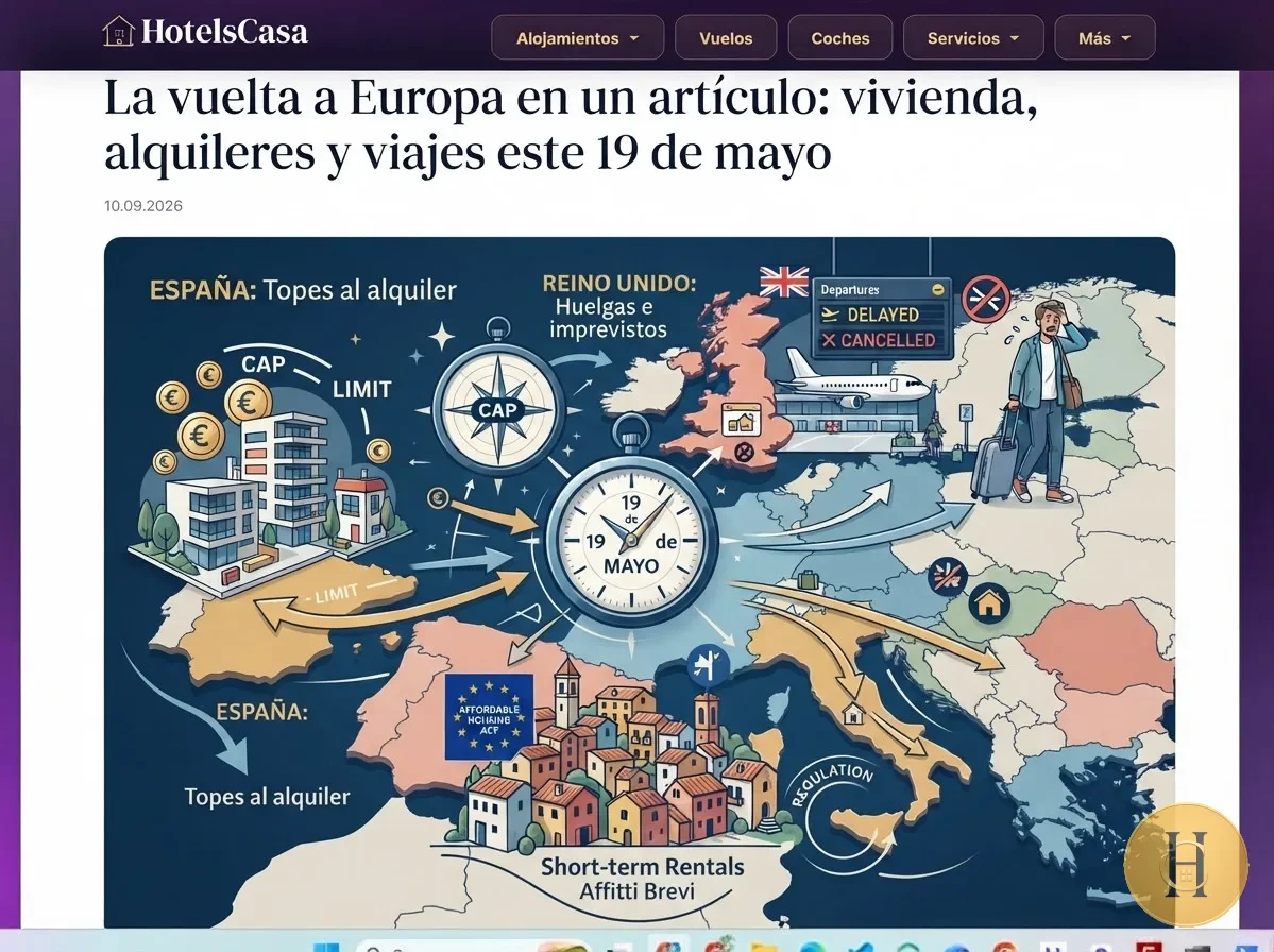 La Vuelta a Europa: Alquileres, Vivienda y Viajes