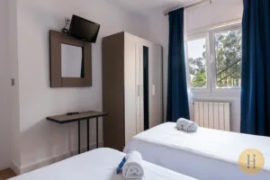 Habitación familiar con vistas al mar