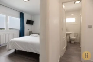 Habitación familiar con vistas al jardín