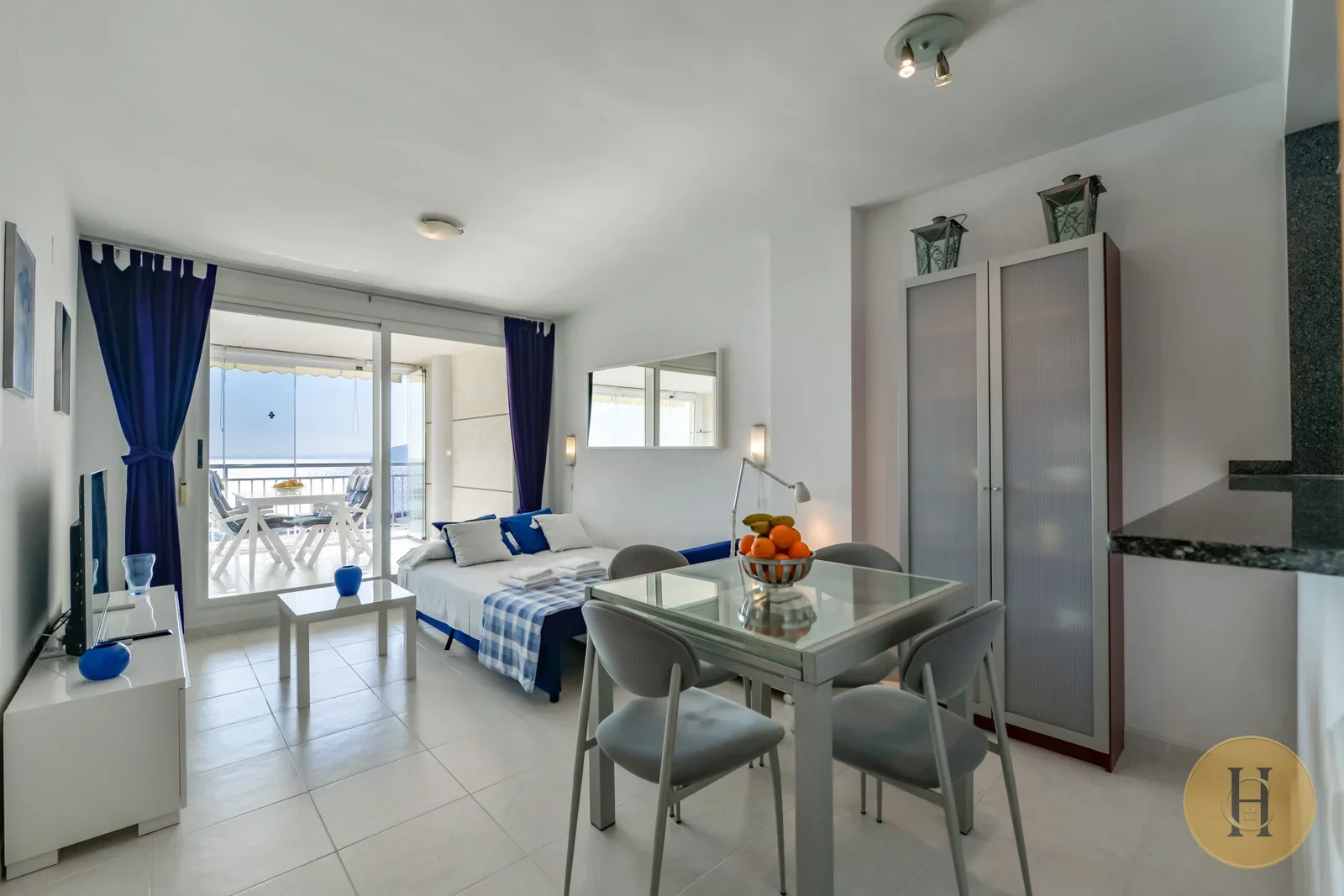 VG - Apartamento Nautico, Alquiler De Apartamento En Calpe Para 4 Pax Con Piscina Y Parquing Privado