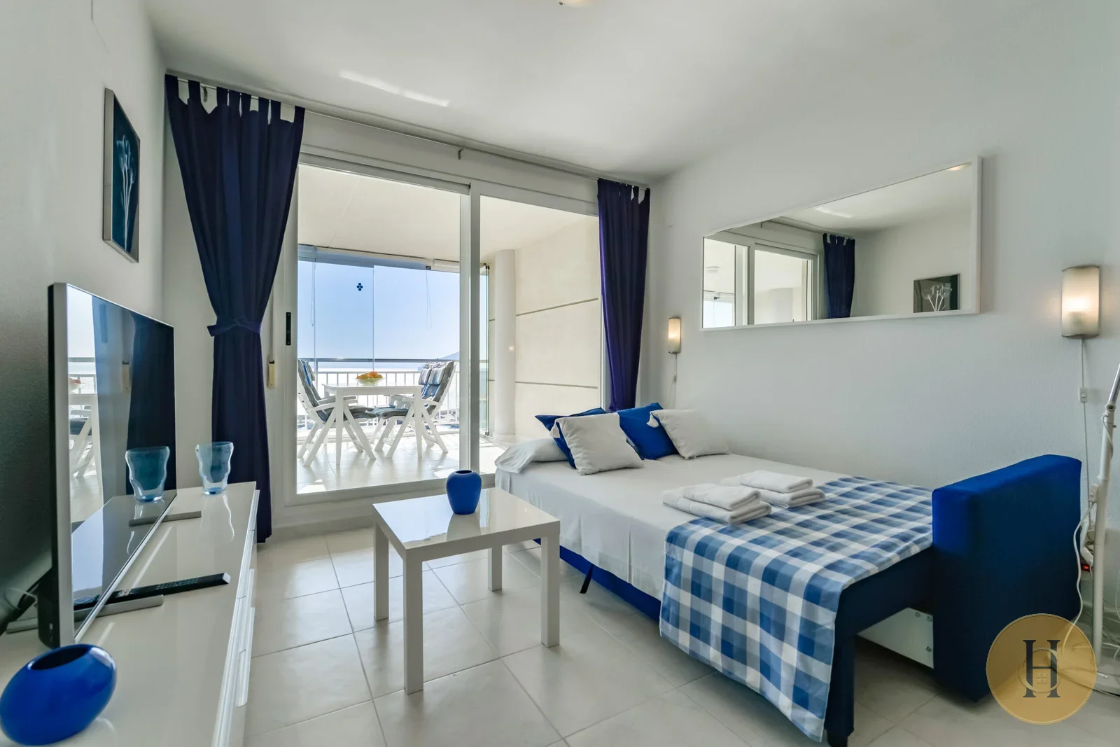 VG - Apartamento Nautico, Alquiler De Apartamento En Calpe Para 4 Pax Con Piscina Y Parquing Privado