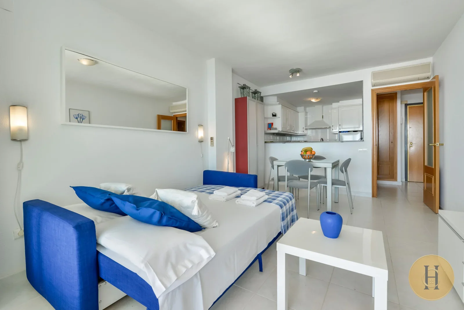 VG - Apartamento Nautico, Alquiler De Apartamento En Calpe Para 4 Pax Con Piscina Y Parquing Privado