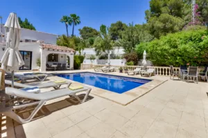 VG - Villa PONENT en Moraira | Alquiler Vacacional con Piscina (8 pax)