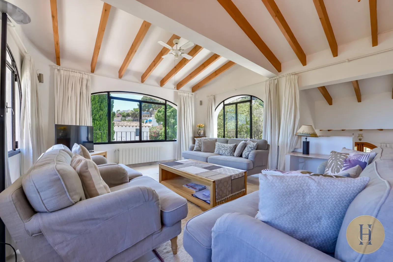VG - Villa PONENT en Moraira | Alquiler Vacacional con Piscina (8 pax)