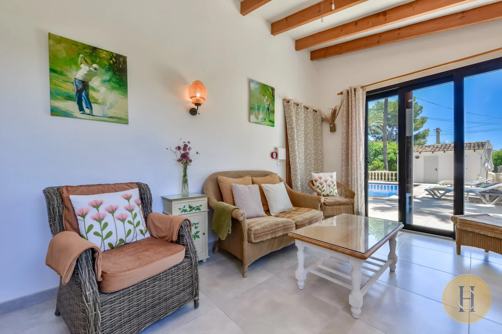VG - Villa PONENT en Moraira | Alquiler Vacacional con Piscina (8 pax)