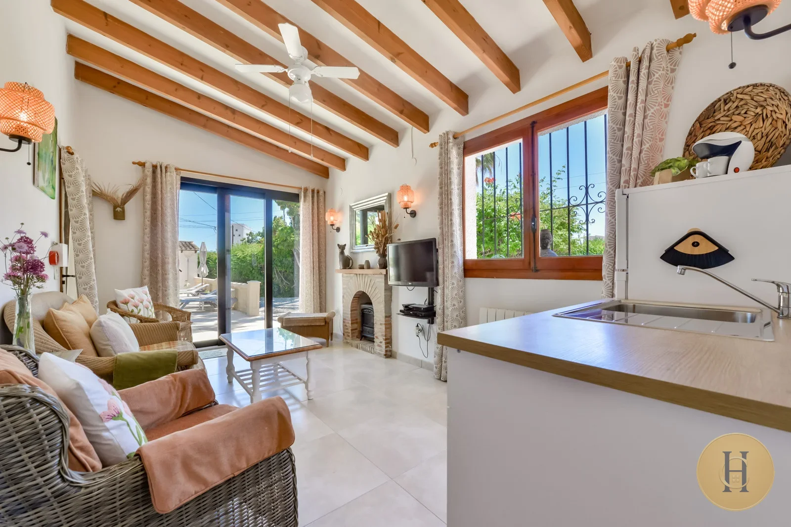 VG - Villa PONENT en Moraira | Alquiler Vacacional con Piscina (8 pax)