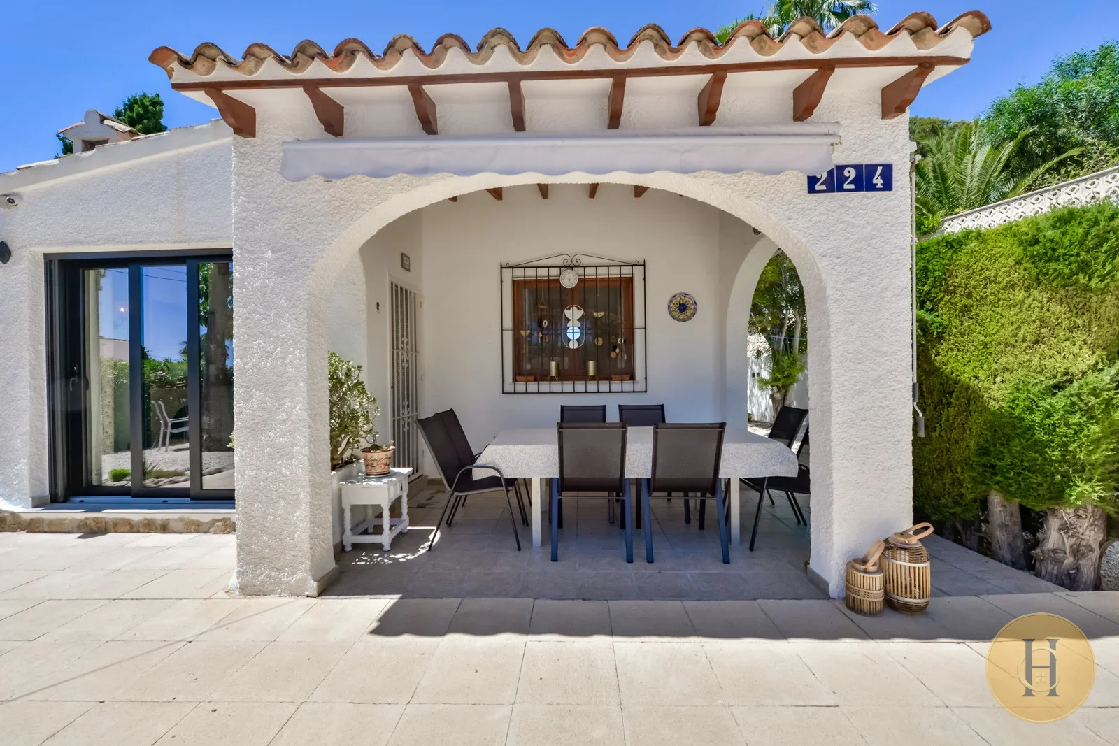 VG - Villa PONENT en Moraira | Alquiler Vacacional con Piscina (8 pax)