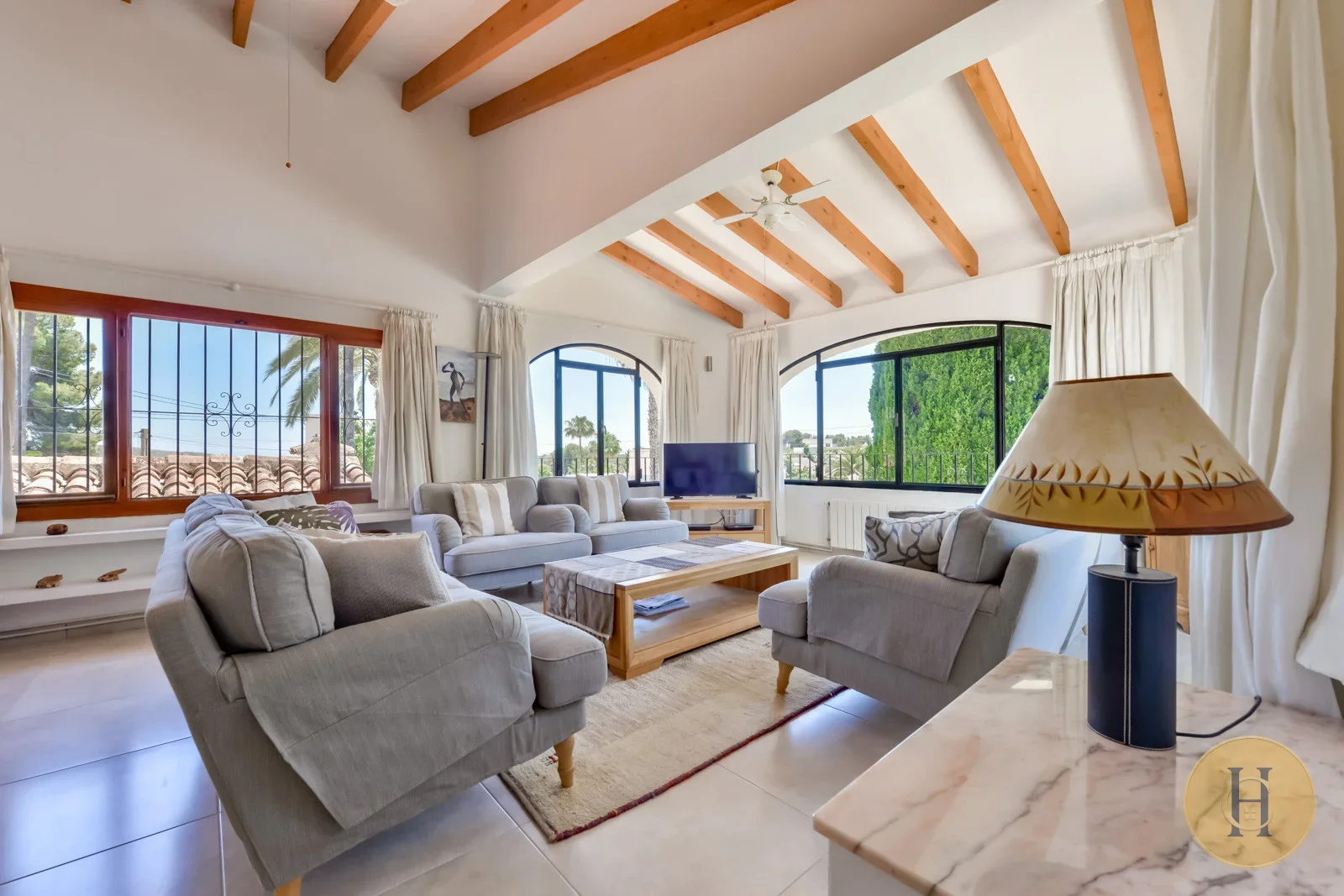 VG - Villa PONENT en Moraira | Alquiler Vacacional con Piscina (8 pax)