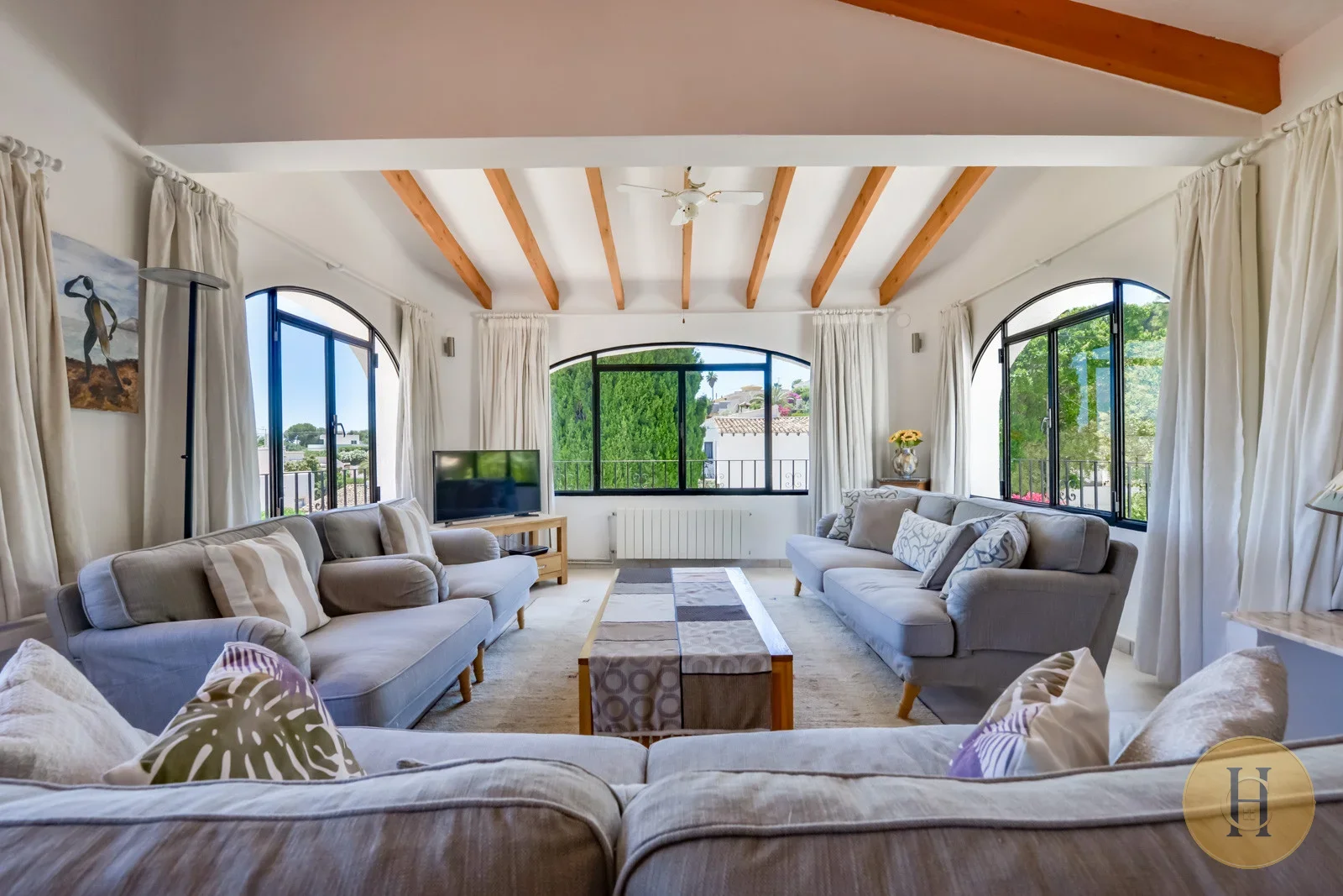 VG - Villa PONENT en Moraira | Alquiler Vacacional con Piscina (8 pax)