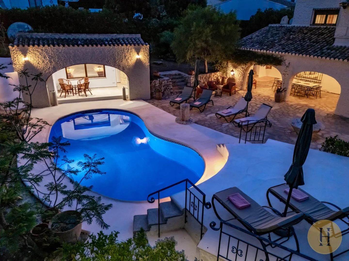 VG - Villa Finca del Mar en Benissa | Alquiler Vacacional con Piscina