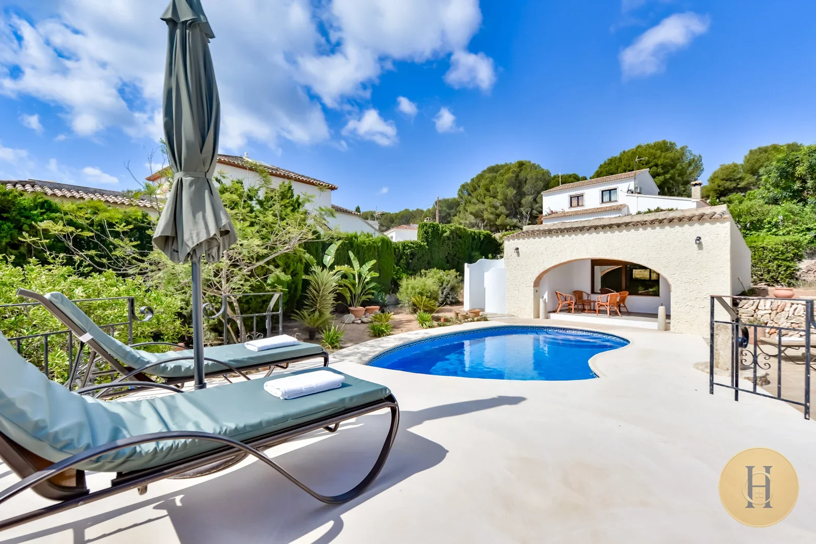 VG - Villa Finca del Mar en Benissa | Alquiler Vacacional con Piscina