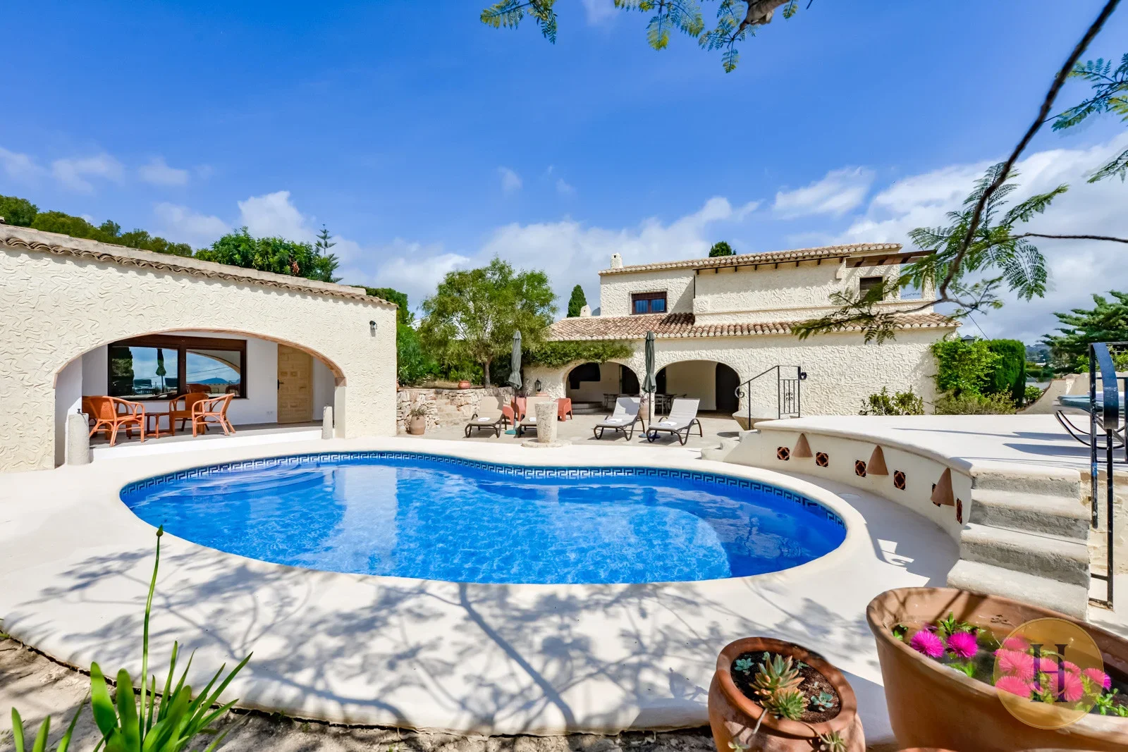 VG - Villa Finca del Mar en Benissa | Alquiler Vacacional con Piscina