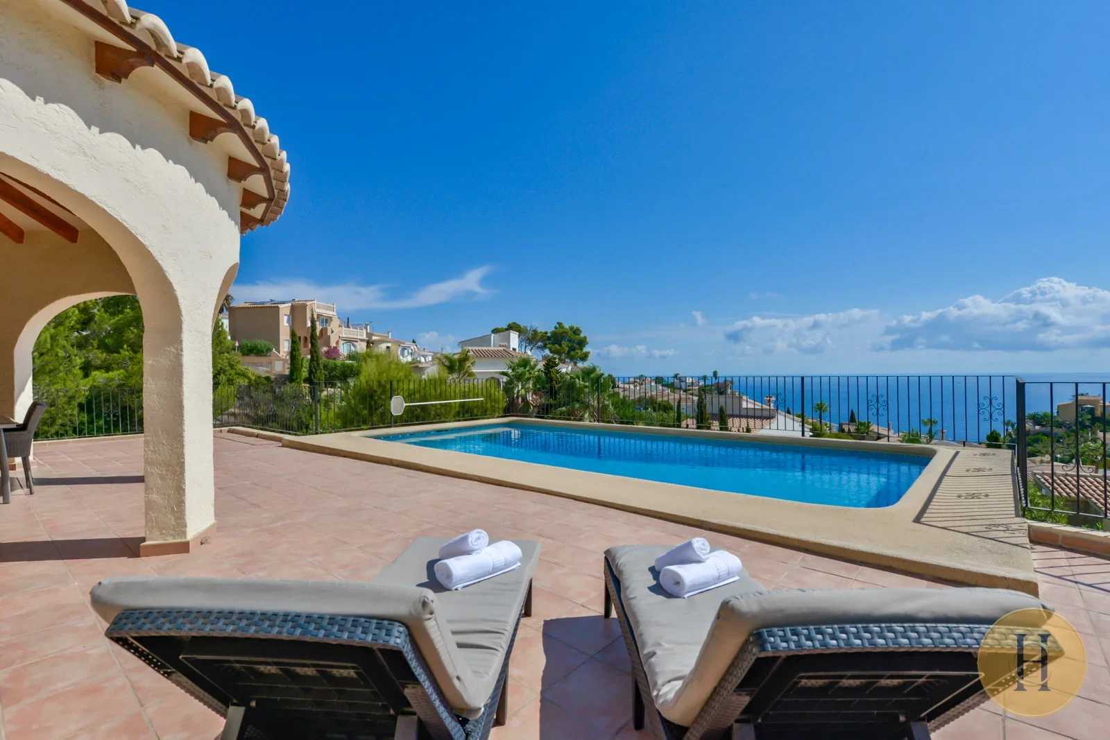 VG - Villa Loxi, Preciosa Villa En Cumbre Del Sol Para 6 Pax Con Piscina Privada Y Vistas Al Mar.