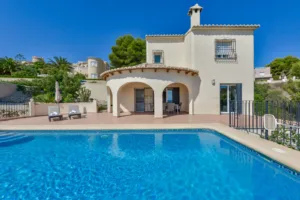 VG - Villa Loxi, Preciosa Villa En Cumbre Del Sol Para 6 Pax Con Piscina Privada Y Vistas Al Mar.