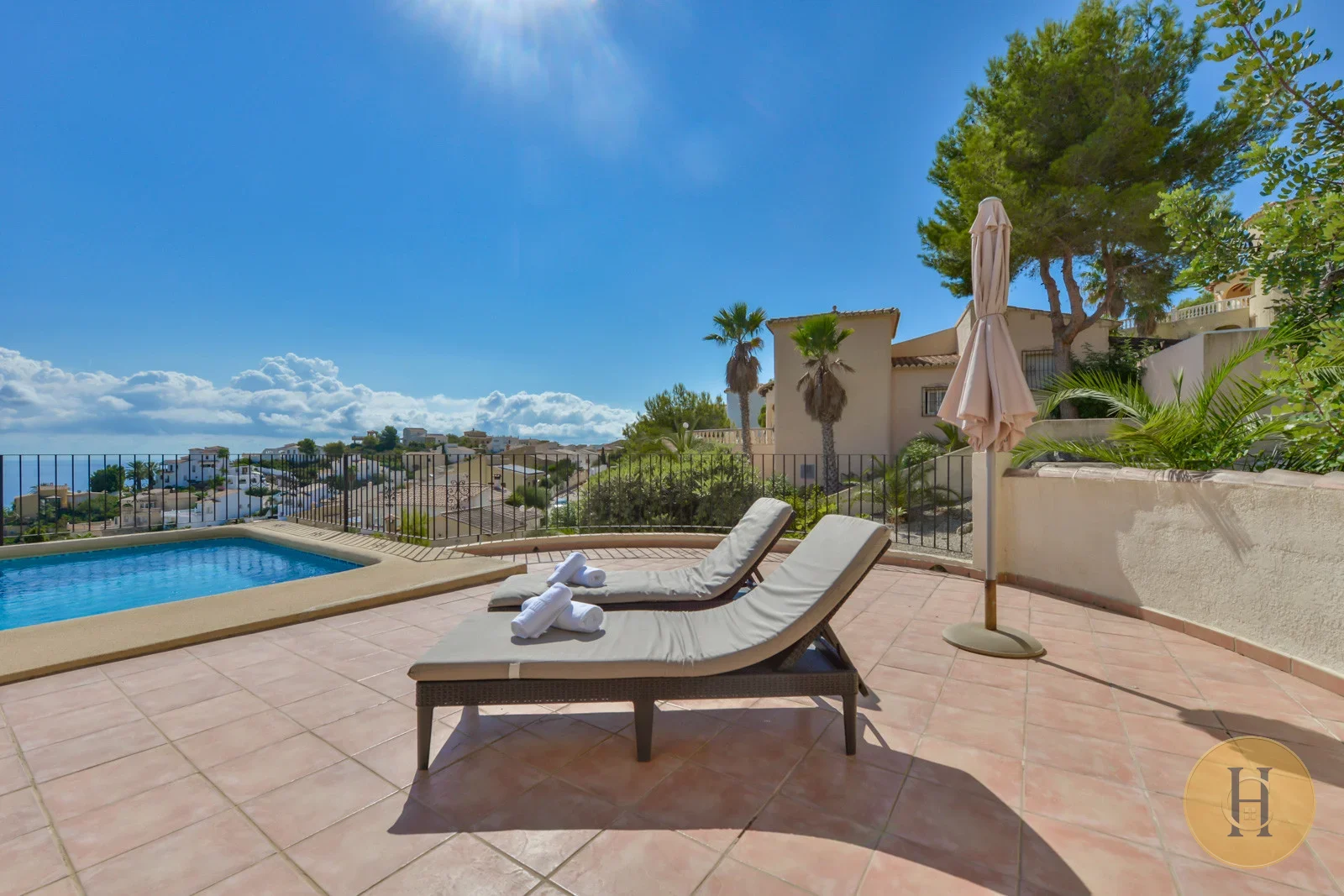 VG - Villa Loxi, Preciosa Villa En Cumbre Del Sol Para 6 Pax Con Piscina Privada Y Vistas Al Mar.