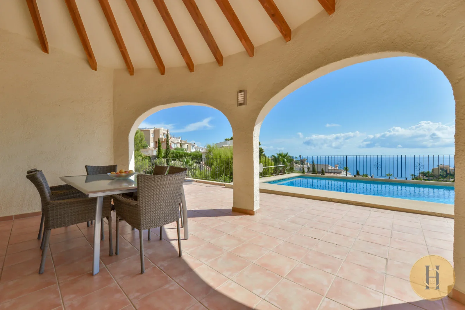 VG - Villa Loxi, Preciosa Villa En Cumbre Del Sol Para 6 Pax Con Piscina Privada Y Vistas Al Mar.