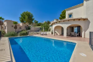 VG - Villa Loxi, Preciosa Villa En Cumbre Del Sol Para 6 Pax Con Piscina Privada Y Vistas Al Mar.