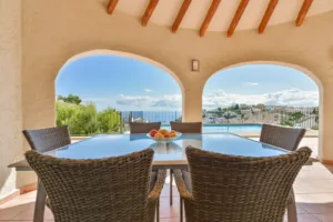 VG - Villa Loxi, Preciosa Villa En Cumbre Del Sol Para 6 Pax Con Piscina Privada Y Vistas Al Mar.