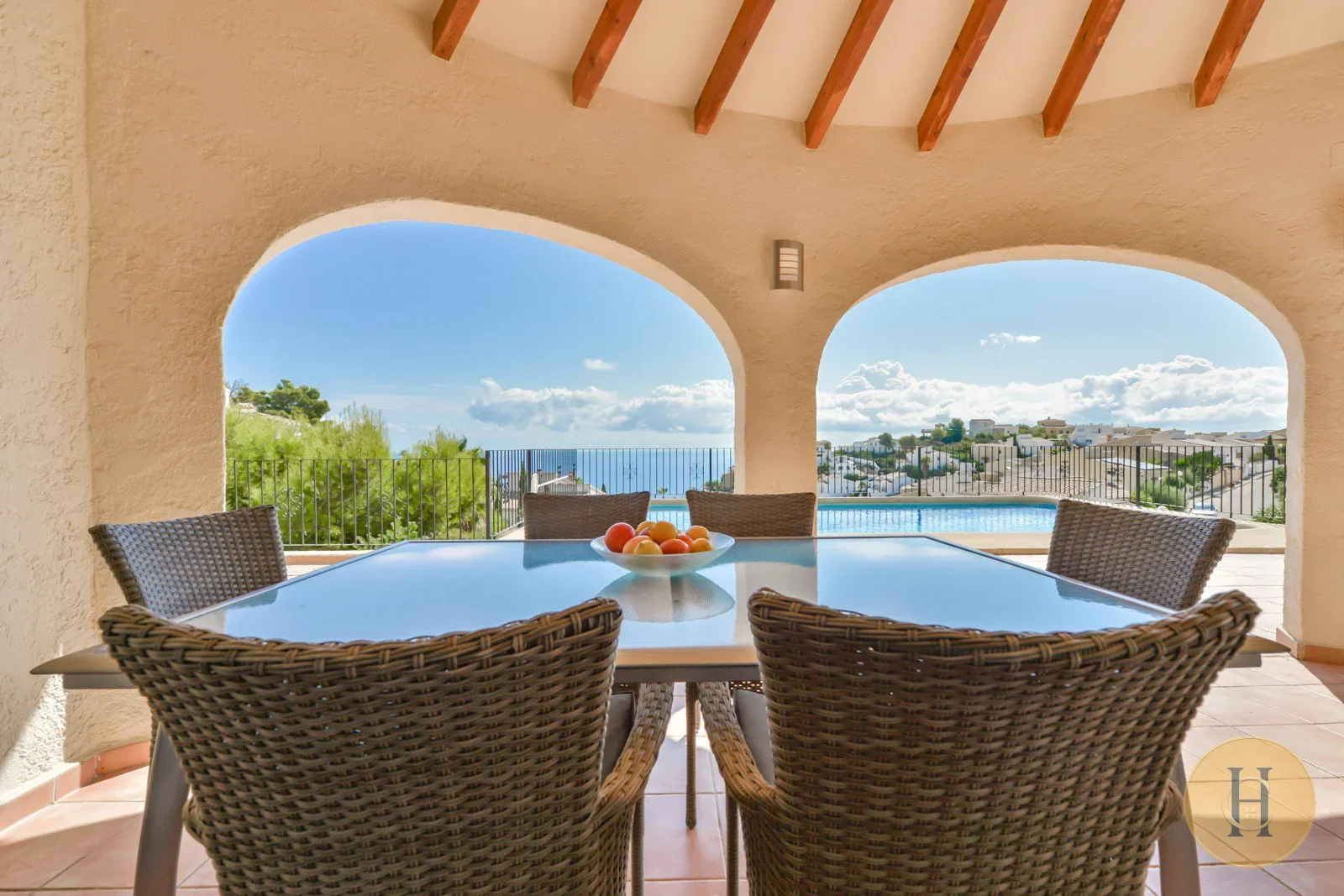 VG - Villa Loxi, Preciosa Villa En Cumbre Del Sol Para 6 Pax Con Piscina Privada Y Vistas Al Mar.